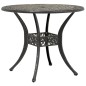 vidaXL 3-tlg. Bistro-Set Bronzen Aluminiumguss vidaXL 3-tlg. Bistro-Set Bronzen Aluminiumguss