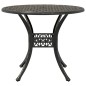 vidaXL 3-tlg. Bistro-Set Bronzen Aluminiumguss vidaXL 3-tlg. Bistro-Set Bronzen Aluminiumguss