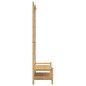 vidaXL Kleiderständer mit Ablagen 103x40x183 cm Bambus vidaXL Kleiderständer mit Ablagen 103x40x183 cm Bambus