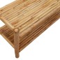 vidaXL Kleiderständer mit Ablagen 103x40x183 cm Bambus vidaXL Kleiderständer mit Ablagen 103x40x183 cm Bambus