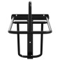 vidaXL Sattelhalter Klappbar Wandmontage Schwarz Eisen vidaXL Sattelhalter Klappbar Wandmontage Schwarz Eisen