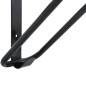 vidaXL Sattelhalter Klappbar Wandmontage Schwarz Eisen vidaXL Sattelhalter Klappbar Wandmontage Schwarz Eisen