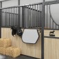 vidaXL Satteldeckenhalter Schwarz Eisen vidaXL Satteldeckenhalter Schwarz Eisen