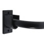 vidaXL Satteldeckenhalter Schwarz Eisen vidaXL Satteldeckenhalter Schwarz Eisen
