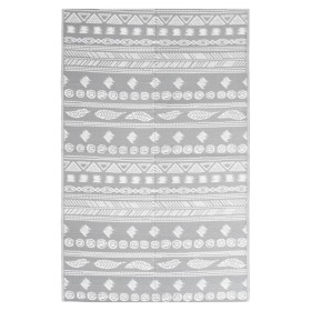 vidaXL Outdoor-Teppich Grau 120x180 cm PP