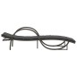 vidaXL Sonnenliege mit Auflage Grau 60x199x42 cm Poly Rattan vidaXL Sonnenliege mit Auflage Grau 60x199x42 cm Poly Rattan