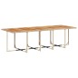vidaXL 11-tlg. Garten-Essgruppe mit Kissen Beige Poly Rattan vidaXL 11-tlg. Garten-Essgruppe mit Kissen Beige Poly Rattan