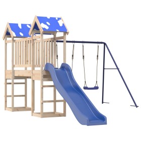 vidaXL Spielturm Massivholz Kiefer