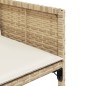 vidaXL 7-tlg. Garten-Essgruppe mit Kissen Beige Poly Rattan vidaXL 7-tlg. Garten-Essgruppe mit Kissen Beige Poly Rattan