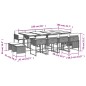 vidaXL 13-tlg. Garten-Essgruppe mit Kissen Beigemischung Poly Rattan vidaXL 13-tlg. Garten-Essgruppe mit Kissen Beigemischung Poly Rattan