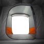 vidaXL Tunnelzelt 4 Personen Grau und Orange Wasserdicht vidaXL Tunnelzelt 4 Personen Grau und Orange Wasserdicht