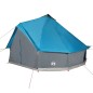 vidaXL Tipi-Familienzelt 8 Personen Blau Wasserdicht vidaXL Tipi-Familienzelt 8 Personen Blau Wasserdicht
