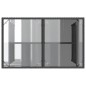 vidaXL Gartentisch mit Glasplatte Schwarz 110x68x70 cm Poly Rattan vidaXL Gartentisch mit Glasplatte Schwarz 110x68x70 cm Poly Rattan