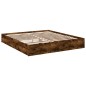 vidaXL Bettgestell mit Schubladen Räuchereiche 180x200cm Holzwerkstoff vidaXL Bettgestell mit Schubladen Räuchereiche 180x200cm Holzwerkstoff