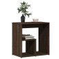 vidaXL Beistelltische 2 Stk. Braun Eiche 50x30x50 cm Holzwerkstoff vidaXL Beistelltische 2 Stk. Braun Eiche 50x30x50 cm Holzwerkstoff