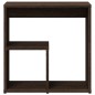 vidaXL Beistelltische 2 Stk. Braun Eiche 50x30x50 cm Holzwerkstoff vidaXL Beistelltische 2 Stk. Braun Eiche 50x30x50 cm Holzwerkstoff