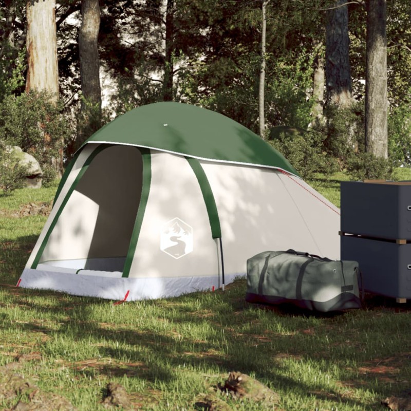 vidaXL Kuppel-Campingzelt 1 Person Grün Wasserdicht vidaXL Kuppel-Campingzelt 1 Person Grün Wasserdicht