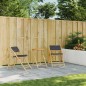 vidaXL Gartentisch Klappbar Ø55x75 cm Bambus vidaXL Gartentisch Klappbar Ø55x75 cm Bambus