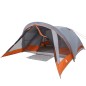 vidaXL Campingzelt 4 Personen Grau und Orange Wasserdicht vidaXL Campingzelt 4 Personen Grau und Orange Wasserdicht