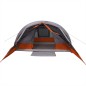 vidaXL Campingzelt 4 Personen Grau und Orange Wasserdicht vidaXL Campingzelt 4 Personen Grau und Orange Wasserdicht
