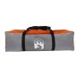 vidaXL Campingzelt 4 Personen Grau und Orange Wasserdicht vidaXL Campingzelt 4 Personen Grau und Orange Wasserdicht