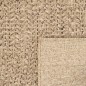 vidaXL Teppich ZIZUR 80x200 cm Jute-Optik Indoor und Outdoor vidaXL Teppich ZIZUR 80x200 cm Jute-Optik Indoor und Outdoor