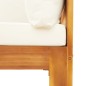 vidaXL 5-tlg. Garten-Sofagarnitur mit Kissen Massivholz Akazie vidaXL 5-tlg. Garten-Sofagarnitur mit Kissen Massivholz Akazie