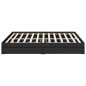 vidaXL Bettgestell mit Schubladen Schwarz 180x200 cm Holzwerkstoff vidaXL Bettgestell mit Schubladen Schwarz 180x200 cm Holzwerkstoff