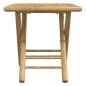 vidaXL 3-tlg. Bistro-Set Klappbar mit Dunkelgrauen Kissen Bambus vidaXL 3-tlg. Bistro-Set Klappbar mit Dunkelgrauen Kissen Bambus