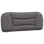 vidaXL Bett mit Matratze Grau 100x200 cm Kunstleder vidaXL Bett mit Matratze Grau 100x200 cm Kunstleder