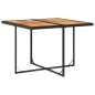 vidaXL 9-tlg. Garten-Essgruppe mit Kissen Schwarz Poly Rattan vidaXL 9-tlg. Garten-Essgruppe mit Kissen Schwarz Poly Rattan