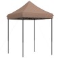 vidaXL Partyzelt Faltbar Pop-Up Braun 200x200x306 cm vidaXL Partyzelt Faltbar Pop-Up Braun 200x200x306 cm