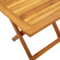 vidaXL Garten-Beistelltisch 40x40x40 cm Massivholz Akazie vidaXL Garten-Beistelltisch 40x40x40 cm Massivholz Akazie