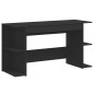 vidaXL Schreibtisch Schwarz 140x50x75 cm Holzwerkstoff vidaXL Schreibtisch Schwarz 140x50x75 cm Holzwerkstoff