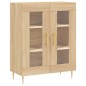 Highboard Sonoma-Eiche 69,5x34x180 cm Holzwerkstoff Highboard Sonoma-Eiche 69,5x34x180 cm Holzwerkstoff