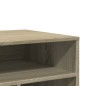 vidaXL Druckerständer mit Rollen Sonoma-Eiche 60x50x67 cm vidaXL Druckerständer mit Rollen Sonoma-Eiche 60x50x67 cm