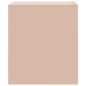 vidaXL Nachttisch Rosa 34,5x39x44 cm Stahl vidaXL Nachttisch Rosa 34,5x39x44 cm Stahl