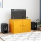 vidaXL TV-Schrank Senfgelb 67x39x44 cm Stahl vidaXL TV-Schrank Senfgelb 67x39x44 cm Stahl