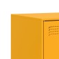 vidaXL TV-Schrank Senfgelb 67x39x44 cm Stahl vidaXL TV-Schrank Senfgelb 67x39x44 cm Stahl