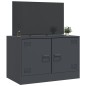 vidaXL TV-Schrank Anthrazit 67x39x44 cm Stahl vidaXL TV-Schrank Anthrazit 67x39x44 cm Stahl