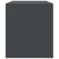 vidaXL TV-Schrank Anthrazit 67x39x44 cm Stahl vidaXL TV-Schrank Anthrazit 67x39x44 cm Stahl