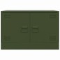 vidaXL TV-Schränke 2 Stk. Olivgrün 67x39x44 cm Stahl vidaXL TV-Schränke 2 Stk. Olivgrün 67x39x44 cm Stahl