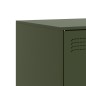 vidaXL TV-Schränke 2 Stk. Olivgrün 67x39x44 cm Stahl vidaXL TV-Schränke 2 Stk. Olivgrün 67x39x44 cm Stahl