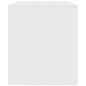 vidaXL TV-Schränke 2 Stk. Weiß 67x39x44 cm Stahl vidaXL TV-Schränke 2 Stk. Weiß 67x39x44 cm Stahl