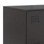 vidaXL Sideboard Schwarz 67x39x73 cm Stahl vidaXL Sideboard Schwarz 67x39x73 cm Stahl
