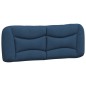 vidaXL Bett mit Matratze Blau 120x200 cm Stoff vidaXL Bett mit Matratze Blau 120x200 cm Stoff