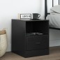 vidaXL Nachttisch Schwarz 34,5x39x44 cm Stahl vidaXL Nachttisch Schwarz 34,5x39x44 cm Stahl