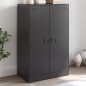 vidaXL Sideboard Schwarz 67x39x107 cm Stahl vidaXL Sideboard Schwarz 67x39x107 cm Stahl