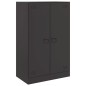 vidaXL Sideboard Schwarz 67x39x107 cm Stahl vidaXL Sideboard Schwarz 67x39x107 cm Stahl
