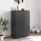 vidaXL Sideboard Schwarz 67x39x107 cm Stahl vidaXL Sideboard Schwarz 67x39x107 cm Stahl